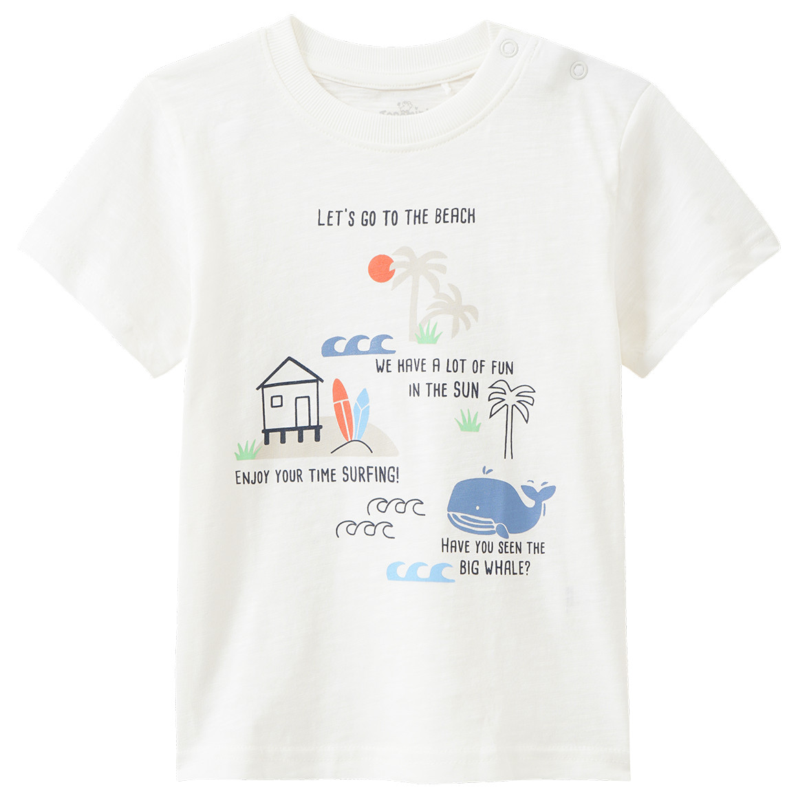 Baby T-Shirt aus Bio-Baumwolle Baby T-Shirt aus Bio-Baumwolle von Topomini