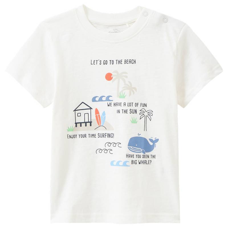 Baby T-Shirt aus Bio-Baumwolle Baby T-Shirt aus Bio-Baumwolle von Topomini