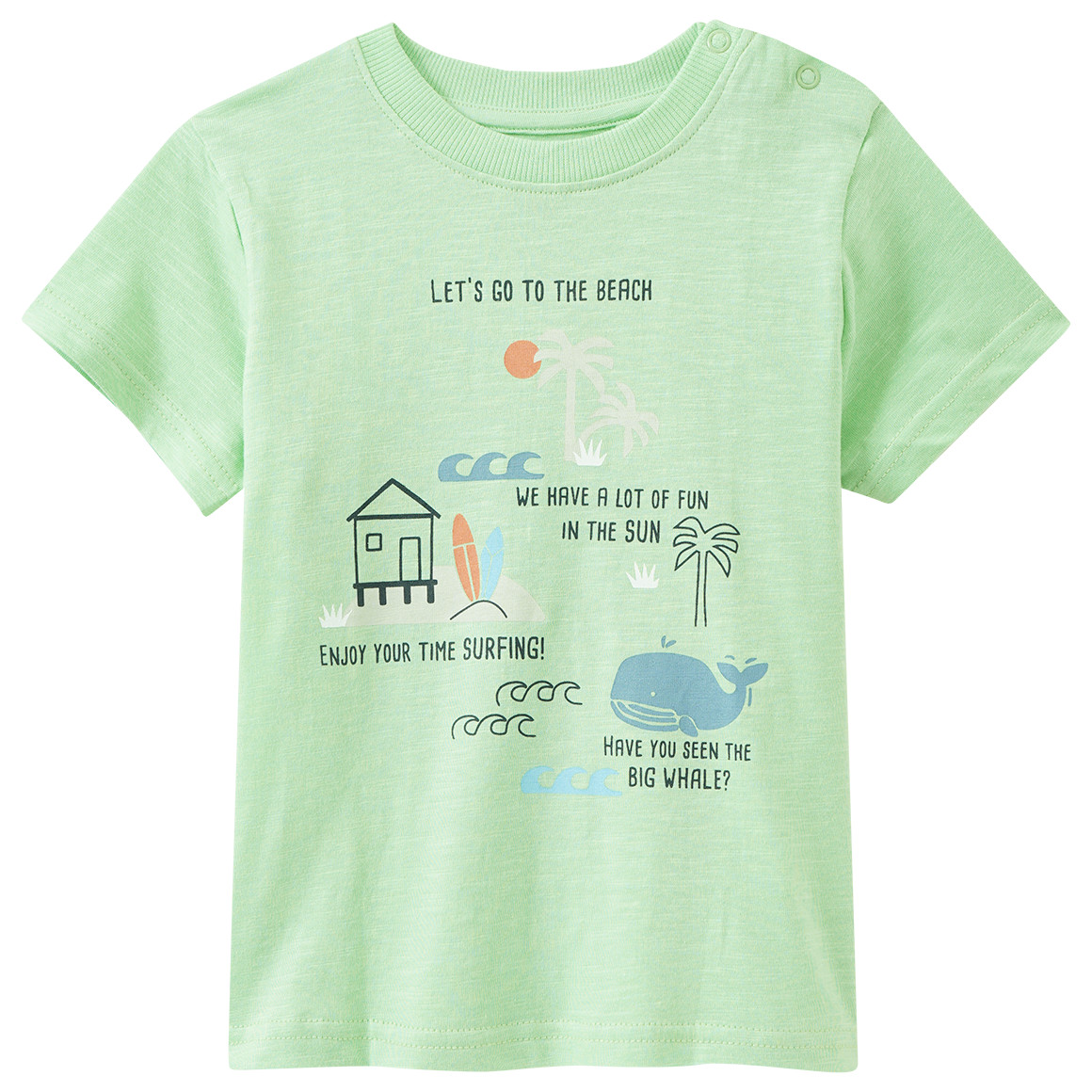 Baby T-Shirt aus Bio-Baumwolle von Topomini