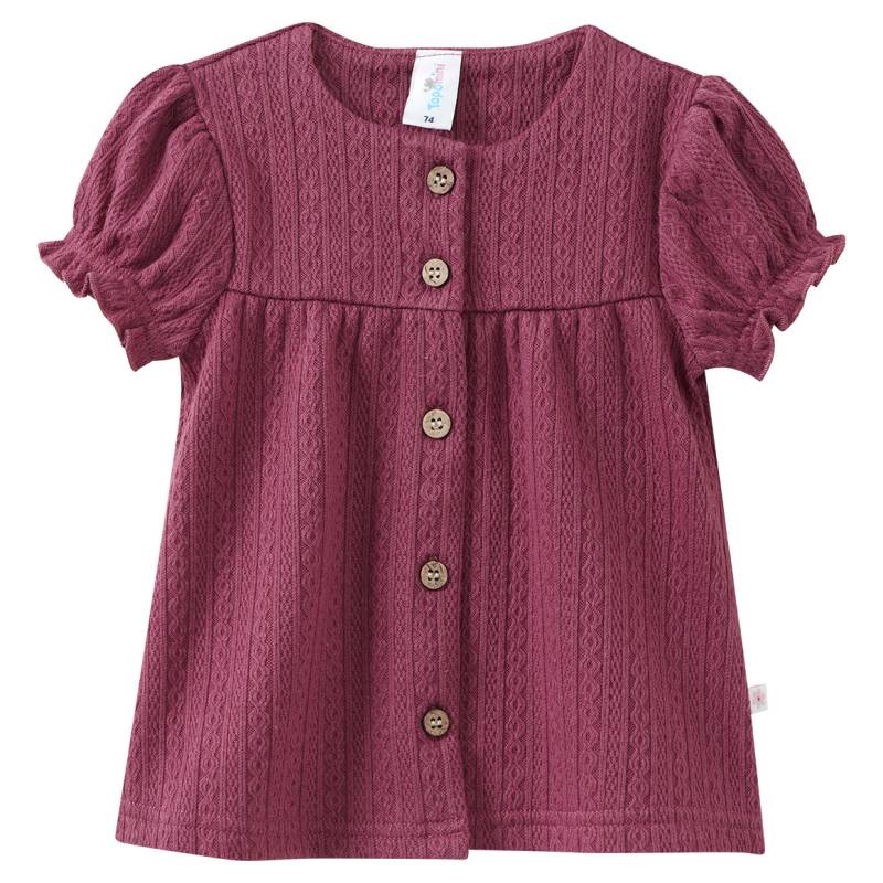 Baby T-Shirt aus strukturiertem Material von Topomini