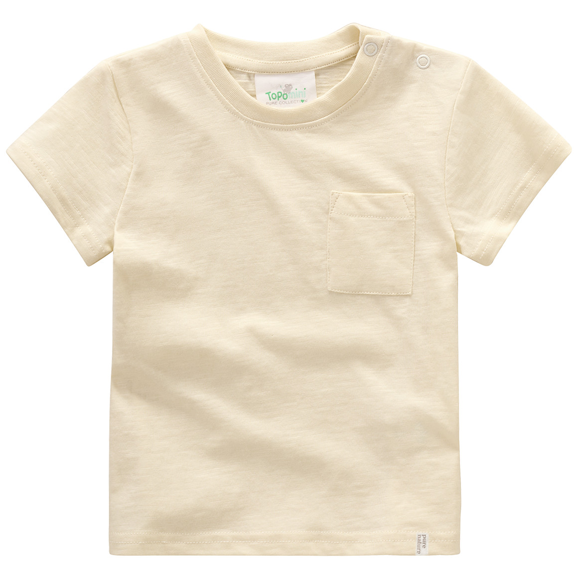 Baby T-Shirt im Basic-Look Baby T-Shirt im Basic-Look von Topomini