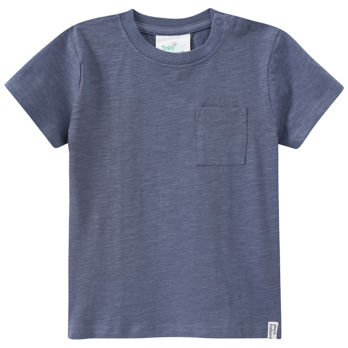 Baby T-Shirt im Basic-Look Baby T-Shirt im Basic-Look von Topomini
