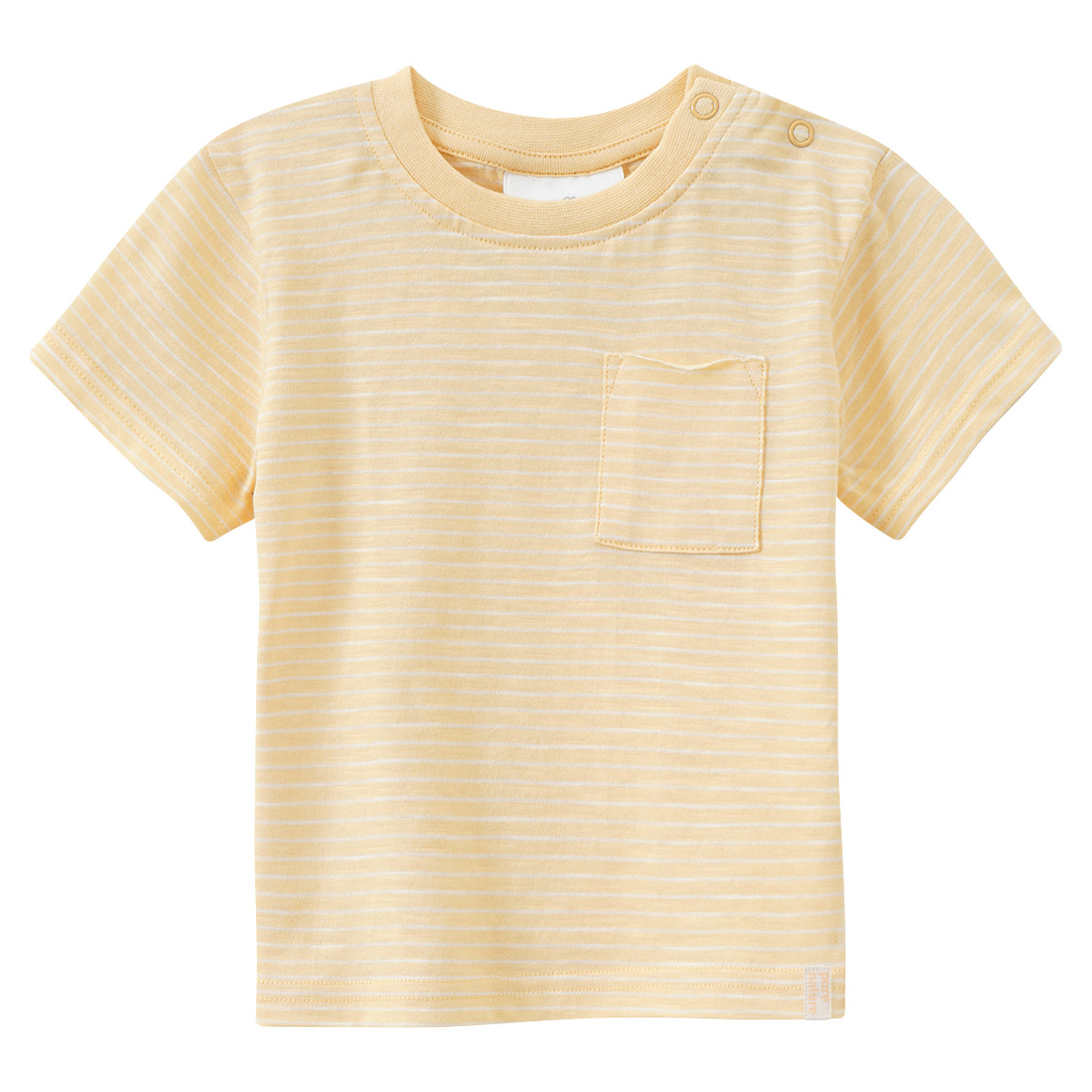 Baby T-Shirt im Ringel-Look von Topomini