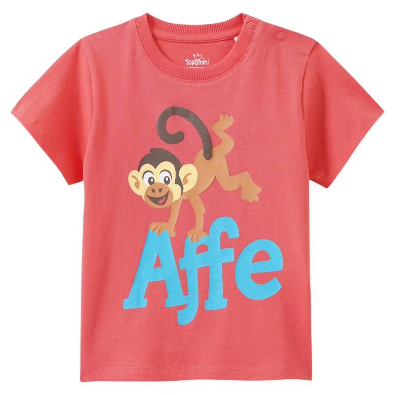 Baby T-Shirt mit Affen-Motiv von Topomini
