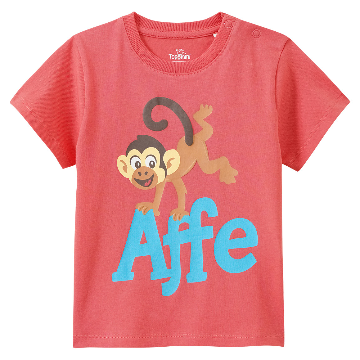 Baby T-Shirt mit Affen-Motiv von Topomini