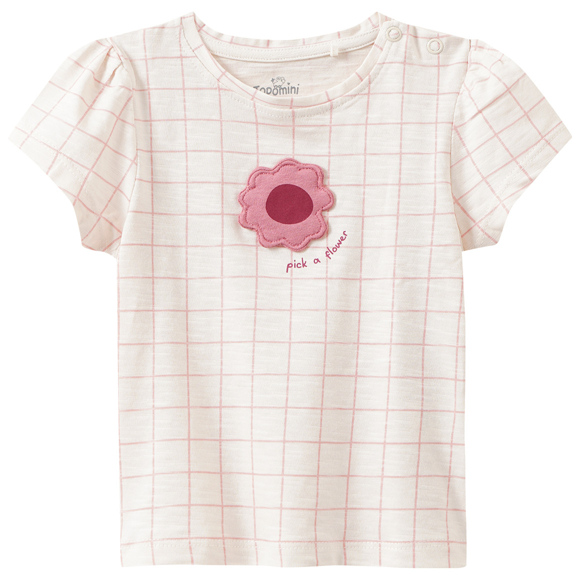 Baby T-Shirt mit Applikation von Topomini