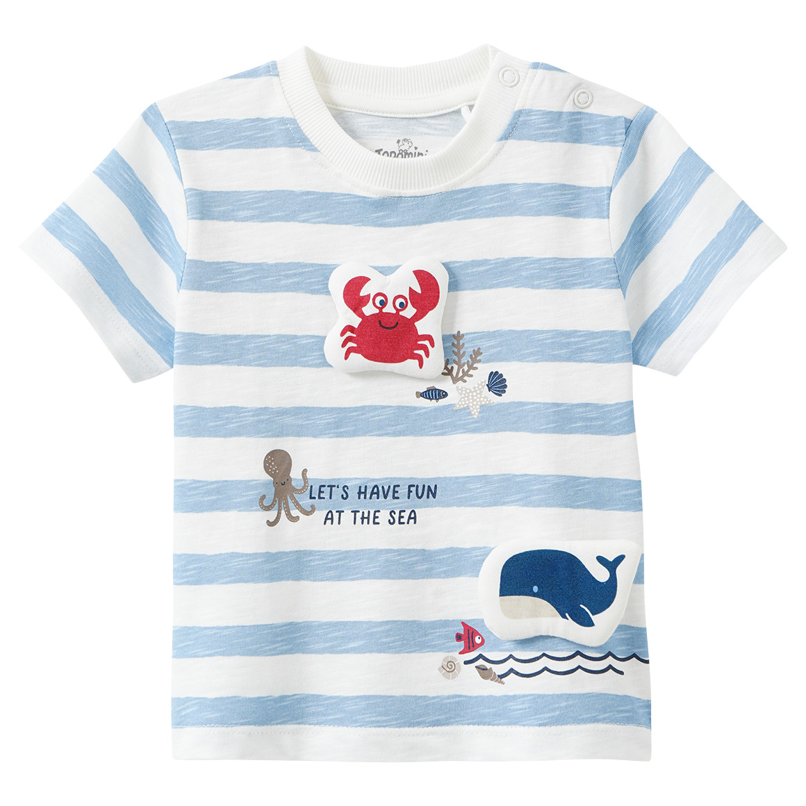 Baby T-Shirt mit Applikationen von Topomini