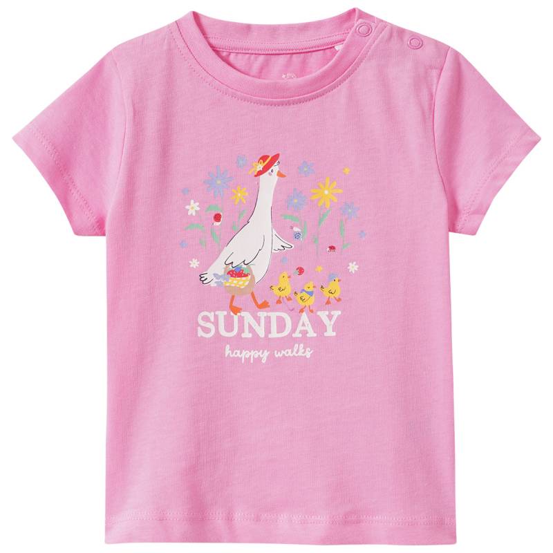 Baby T-Shirt mit Bauernhof-Print von Topomini
