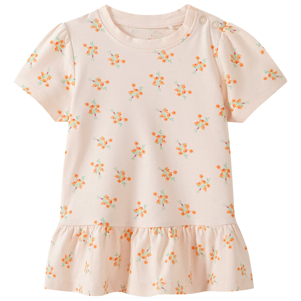 Baby T-Shirt mit Blumen-Motiven von Topomini