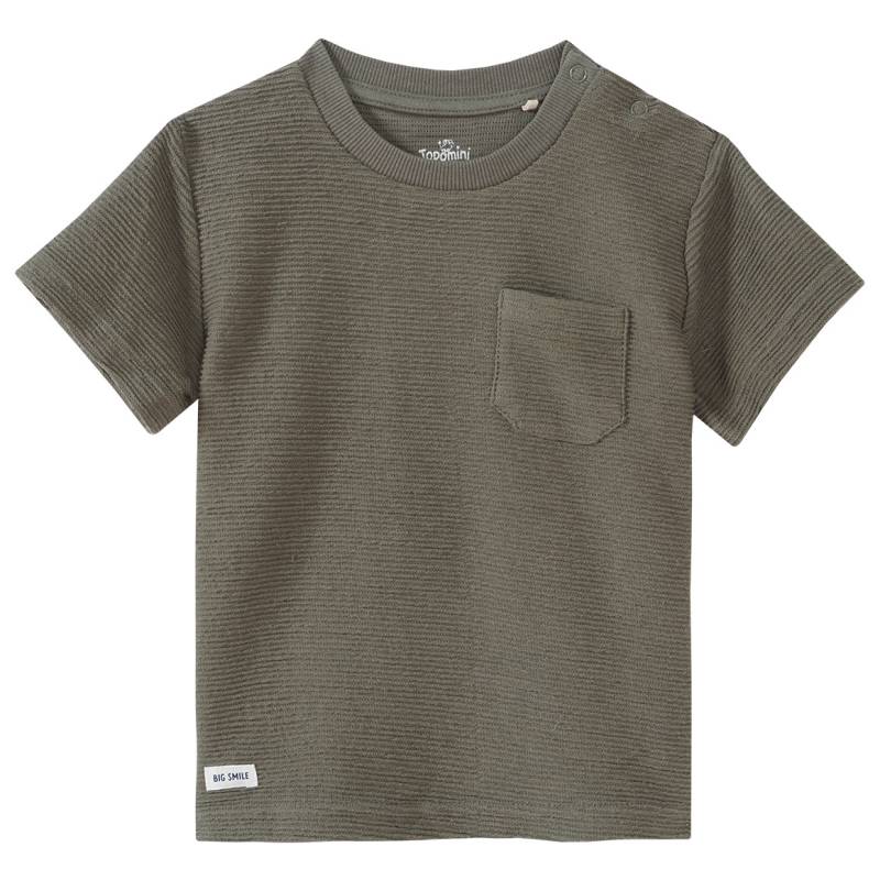 Baby T-Shirt mit Brusttasche von Topomini
