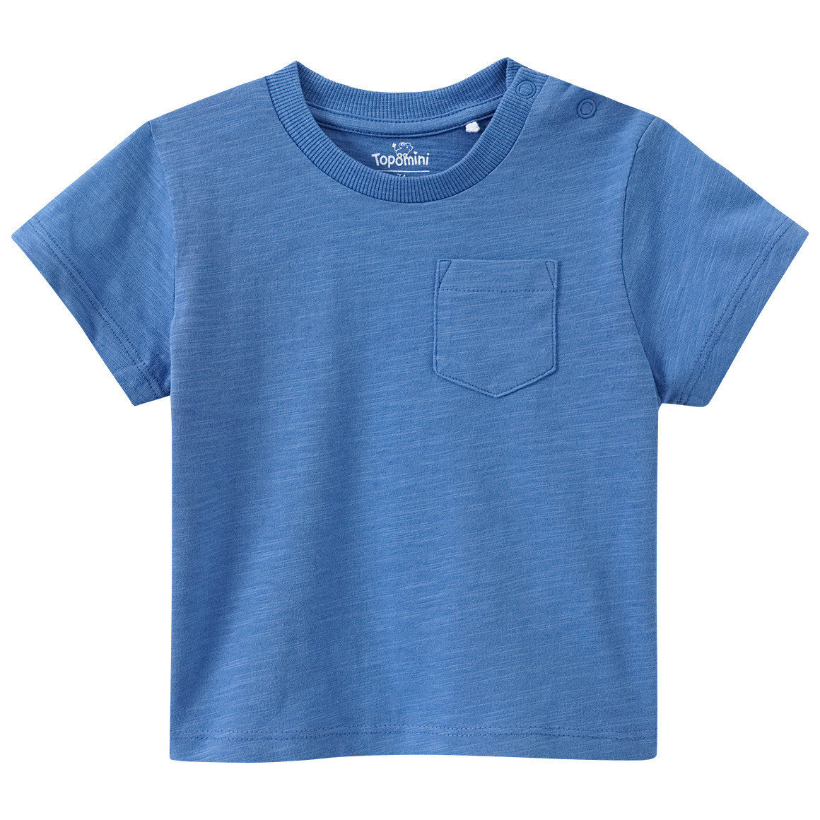 Baby T-Shirt mit Brusttasche von Topomini