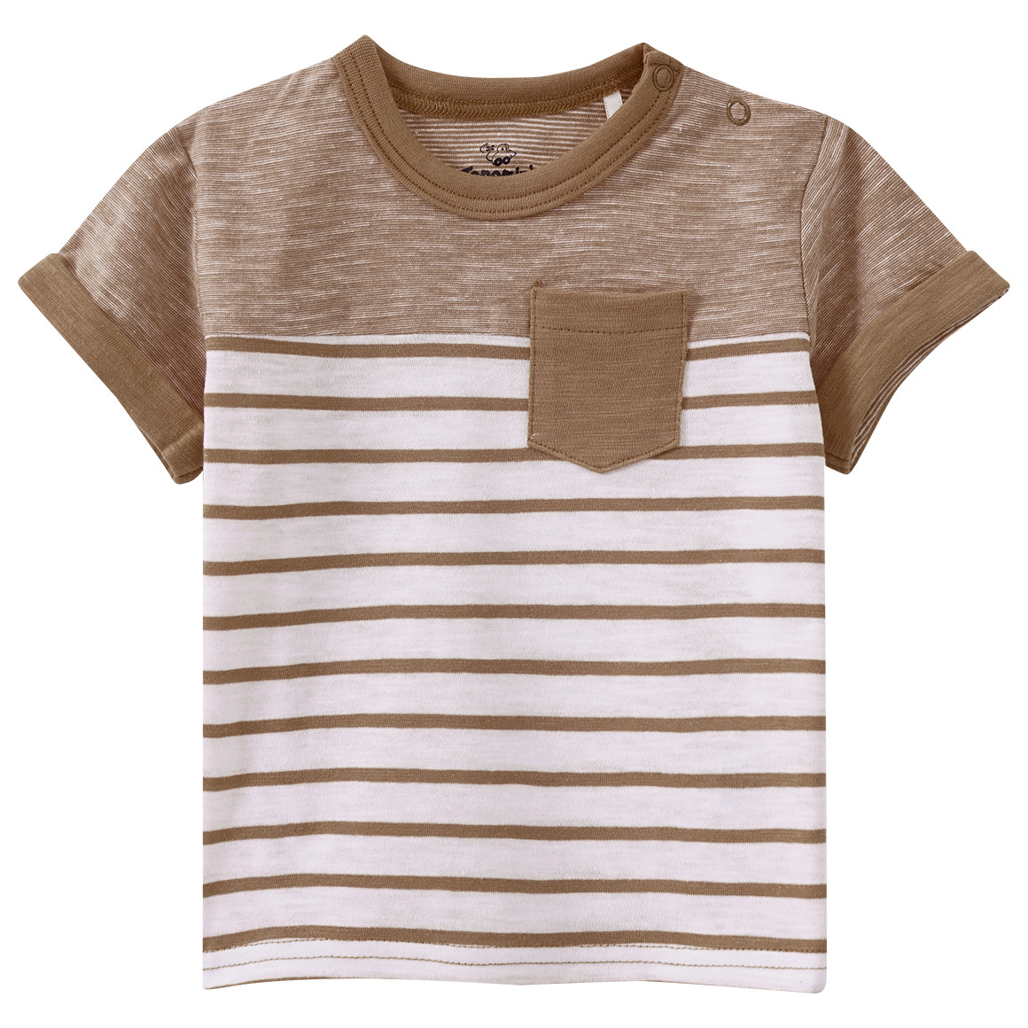 Baby T-Shirt mit Brusttasche von Topomini