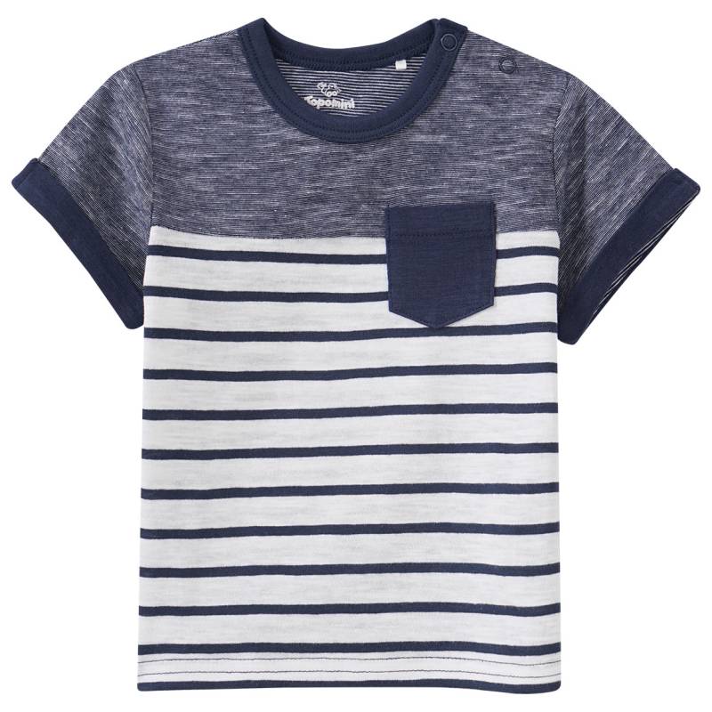 Baby T-Shirt mit Brusttasche von Topomini