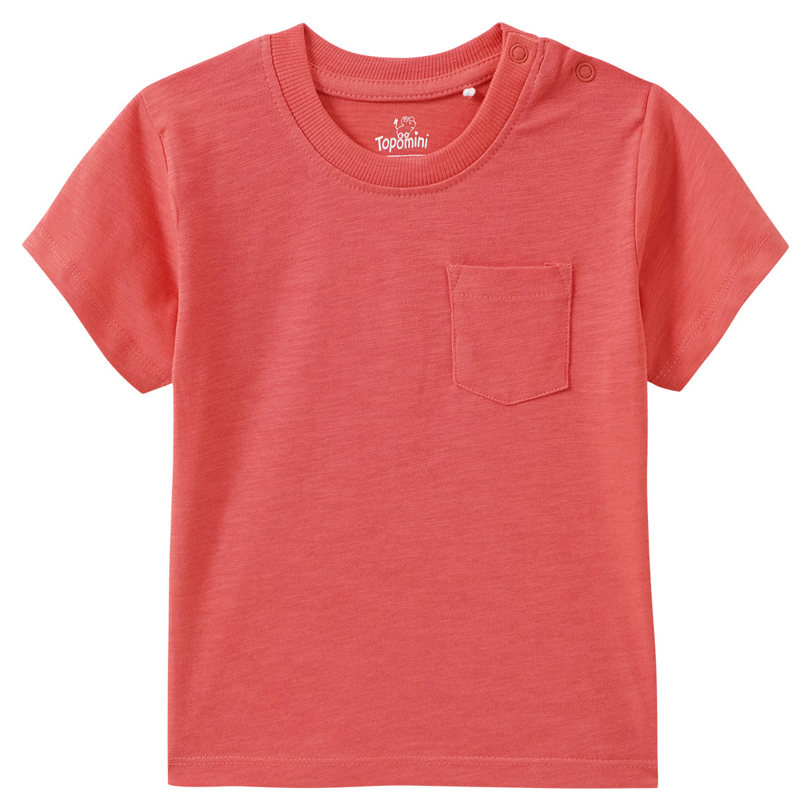 Baby T-Shirt mit Brusttasche von Topomini