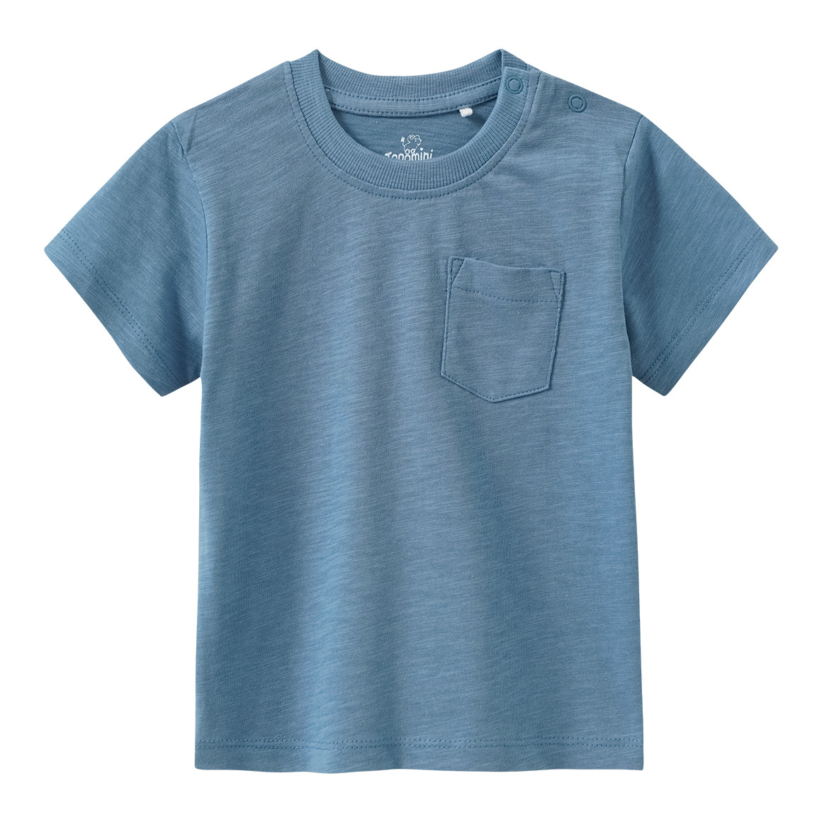 Baby T-Shirt mit Brusttasche von Topomini
