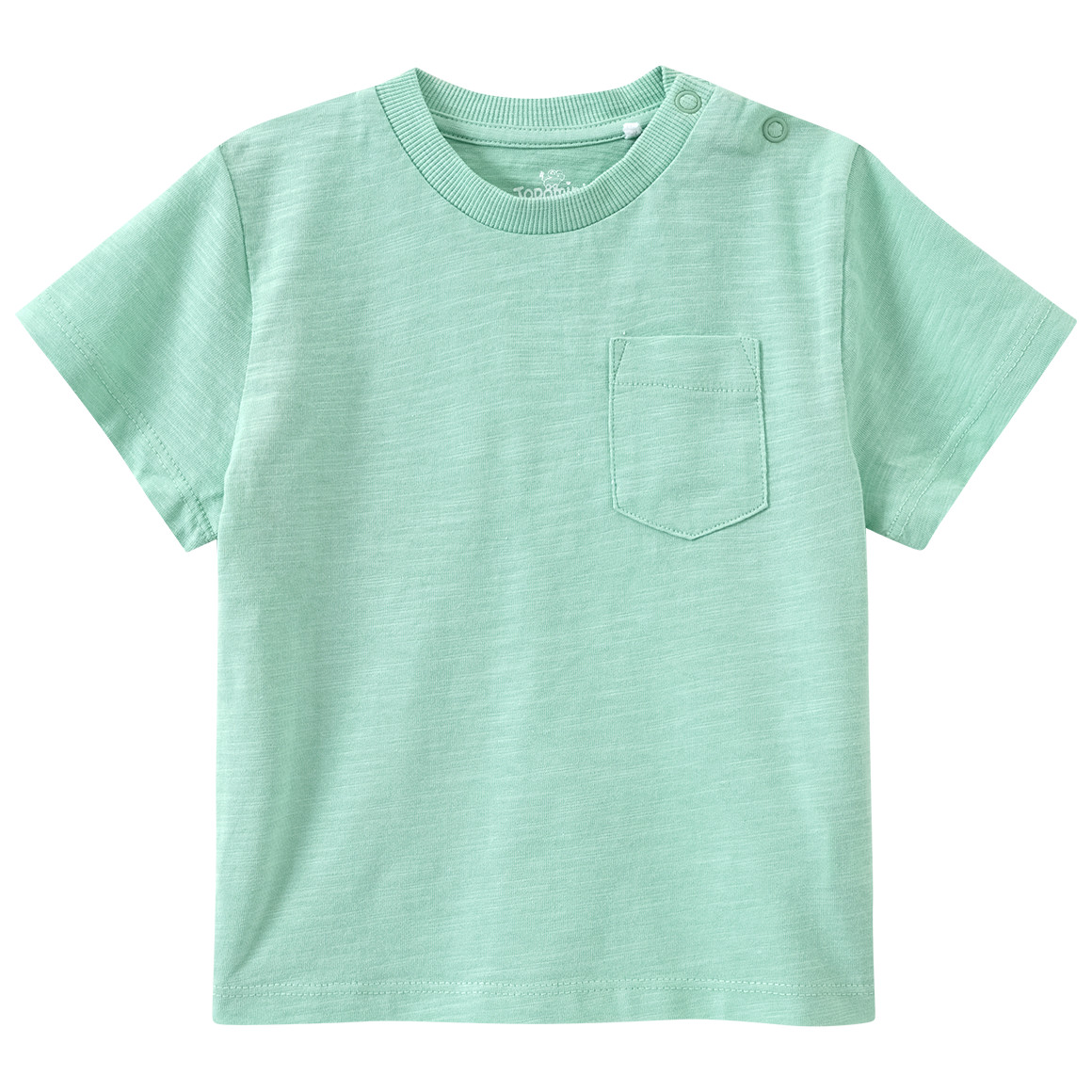 Baby T-Shirt mit Brusttasche von Topomini