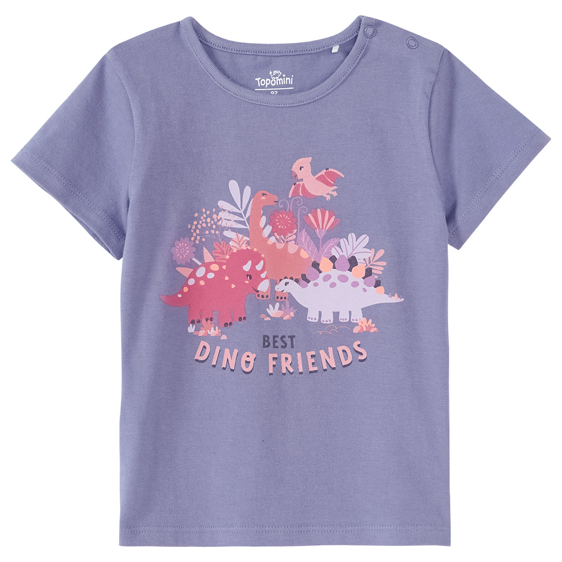 Baby T-Shirt mit Dino-Motiv von Topomini