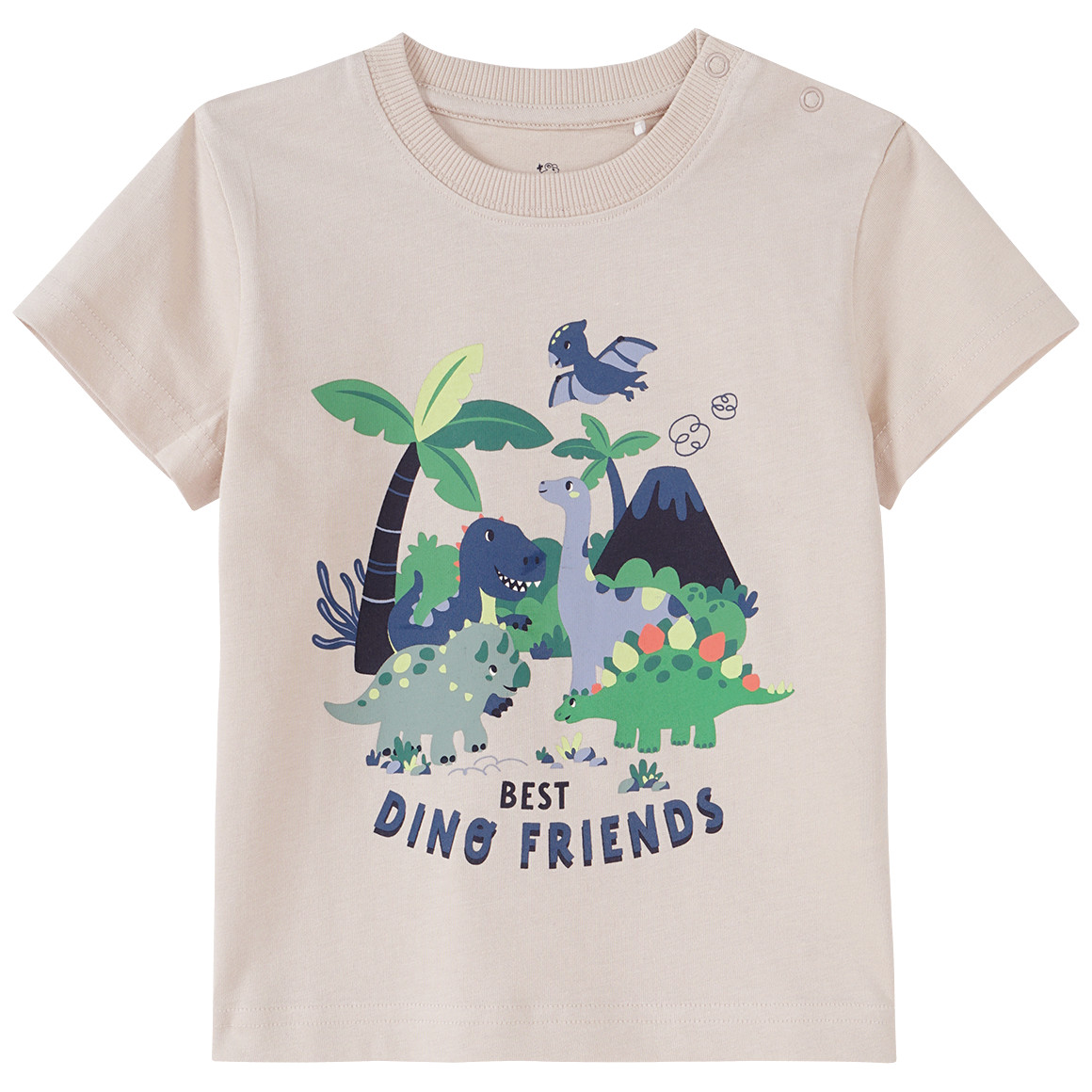 Baby T-Shirt mit Dino-Motiven von Topomini