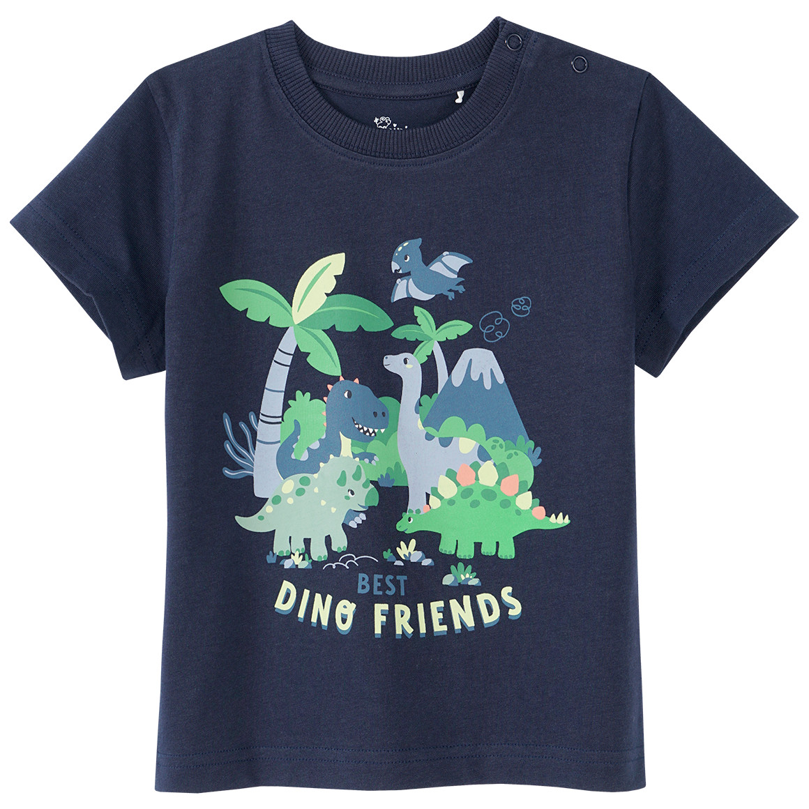 Baby T-Shirt mit Dino-Motiven von Topomini