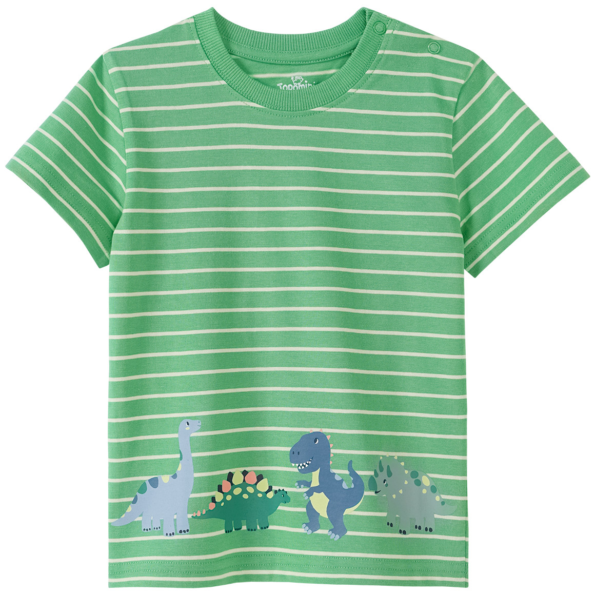 Baby T-Shirt mit Dino-Motiven von Topomini