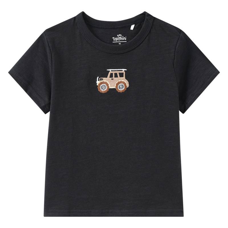 Baby T-Shirt mit Fahrzeug-Motiven von Topomini