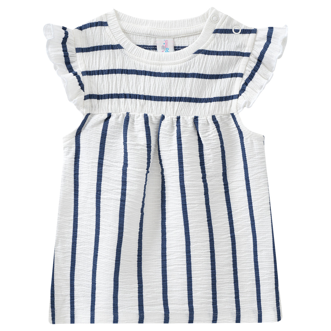 Baby T-Shirt mit Flügelärmeln Baby T-Shirt mit Flügelärmeln von Topomini