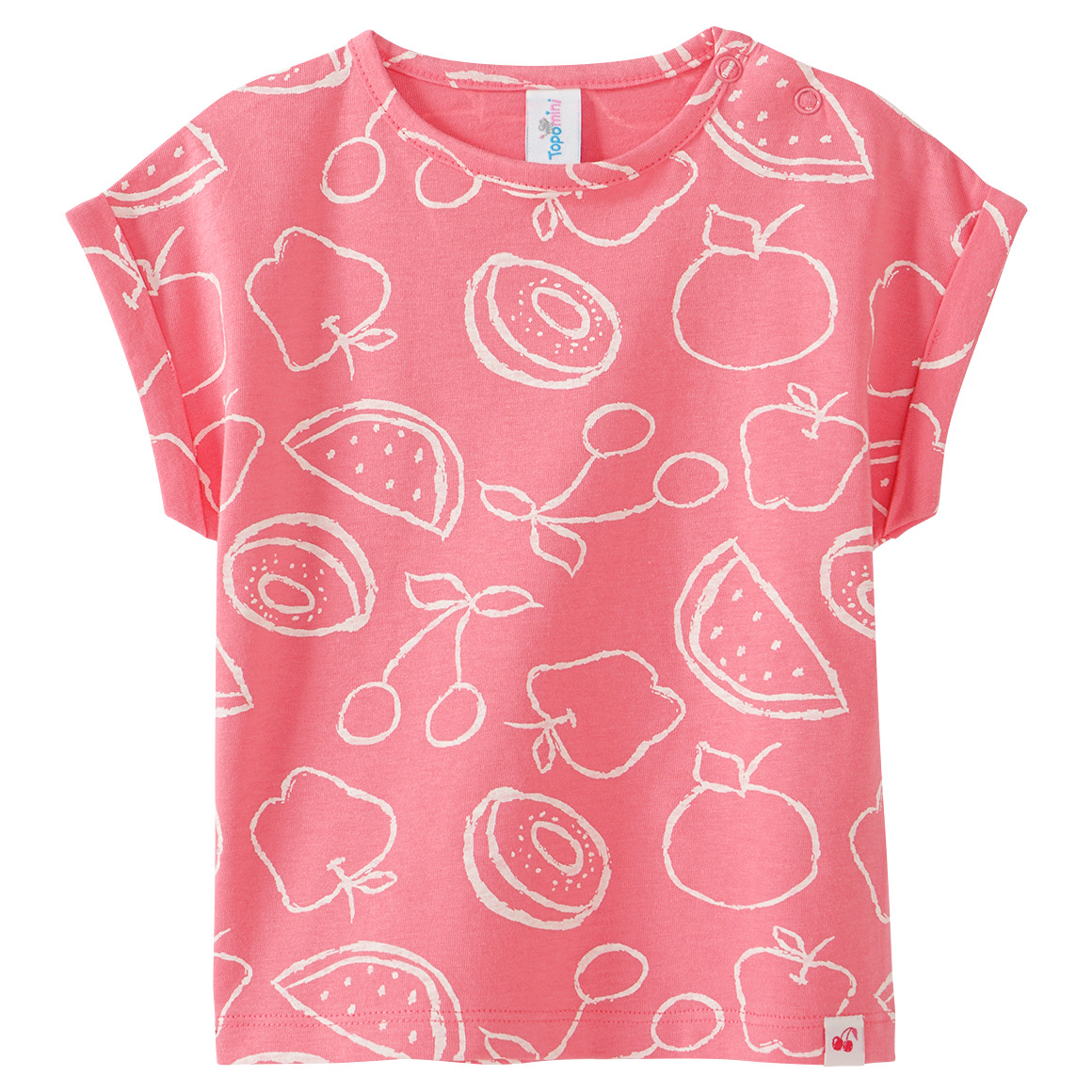 Baby T-Shirt mit Frucht-Prints Baby T-Shirt mit Frucht-Prints von Topomini