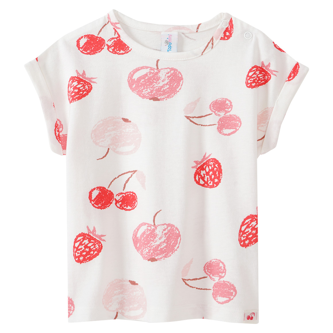 Baby T-Shirt mit Frucht-Prints Baby T-Shirt mit Frucht-Prints von Topomini