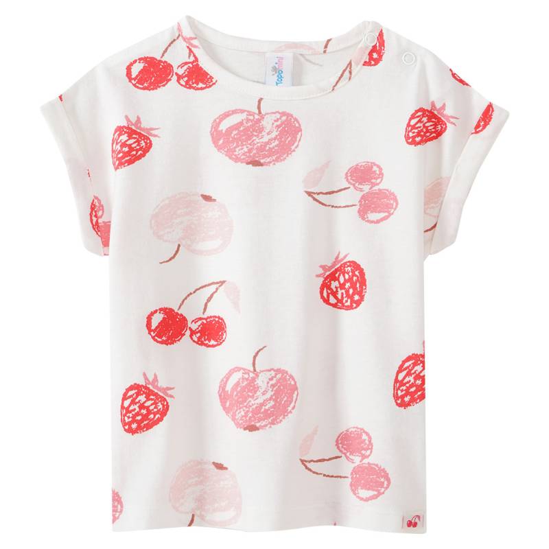 Baby T-Shirt mit Frucht-Prints von Topomini