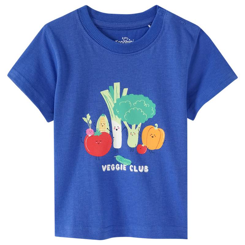 Baby T-Shirt mit Gemüse-Print von Topomini