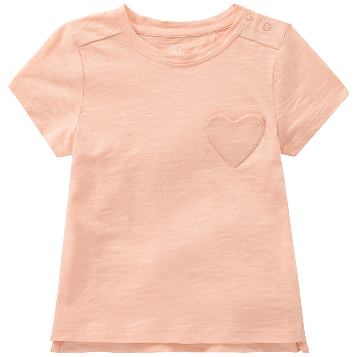 Baby T-Shirt mit Herz-Tasche Baby T-Shirt mit Herz-Tasche von Topomini