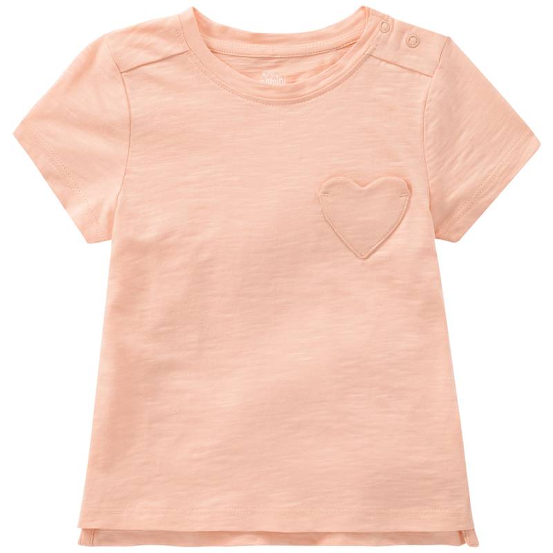 Baby T-Shirt mit Herz-Tasche von Topomini