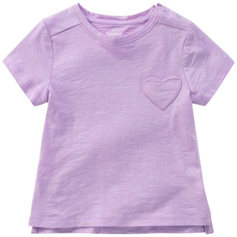 Baby T-Shirt mit Herz-Tasche von Topomini