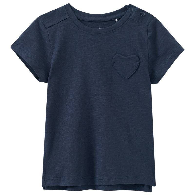 Baby T-Shirt mit Herz-Tasche von Topomini