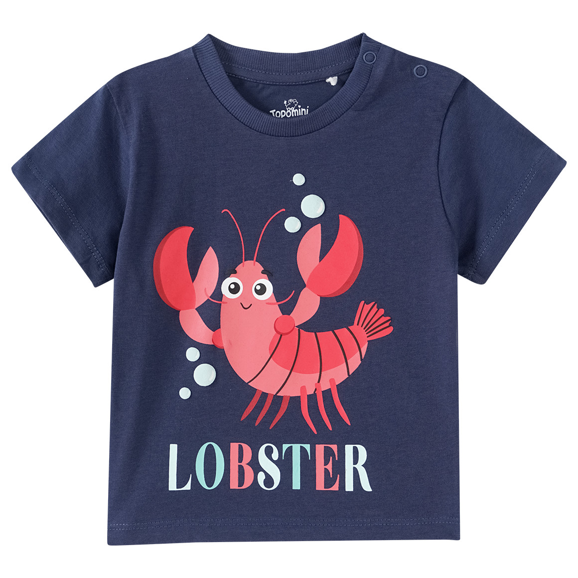 Baby T-Shirt mit Hummer-Motiv von Topomini