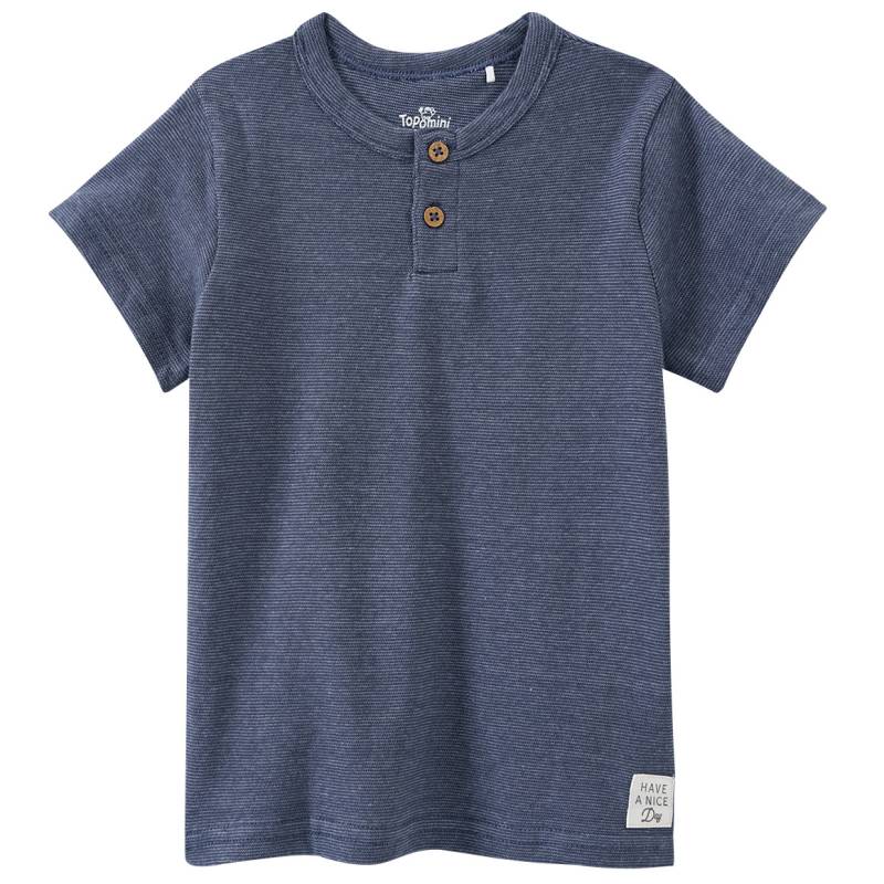 Baby T-Shirt mit Knopfleiste von Topomini