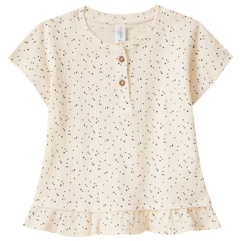 Baby T-Shirt mit Krepp-Struktur von Topomini