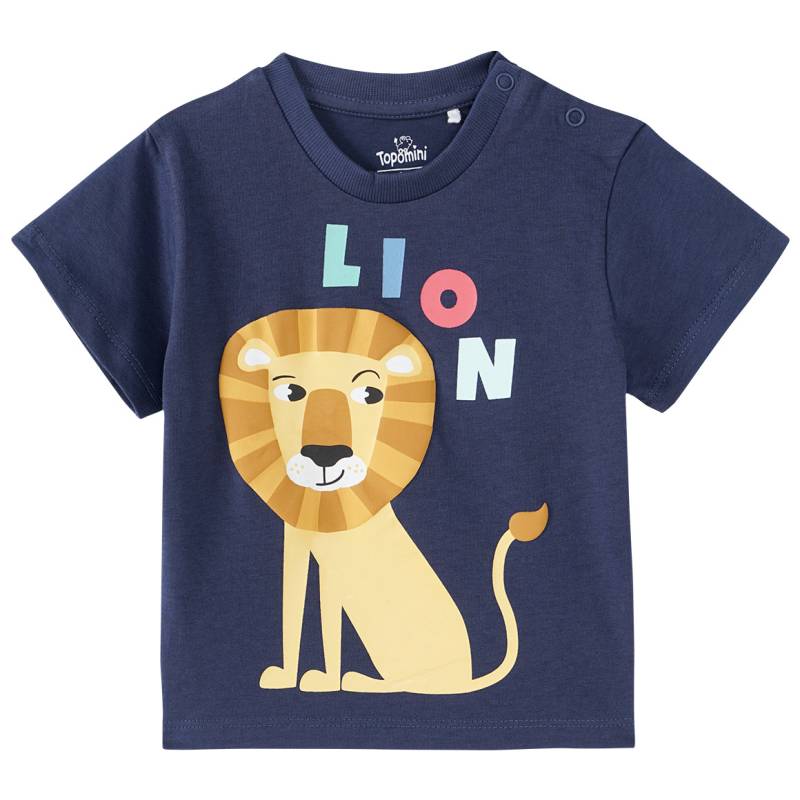 Baby T-Shirt mit Löwen-Motiv von Topomini