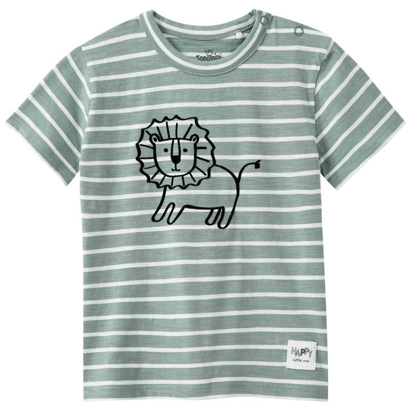 Baby T-Shirt mit Löwen-Motiv von Topomini