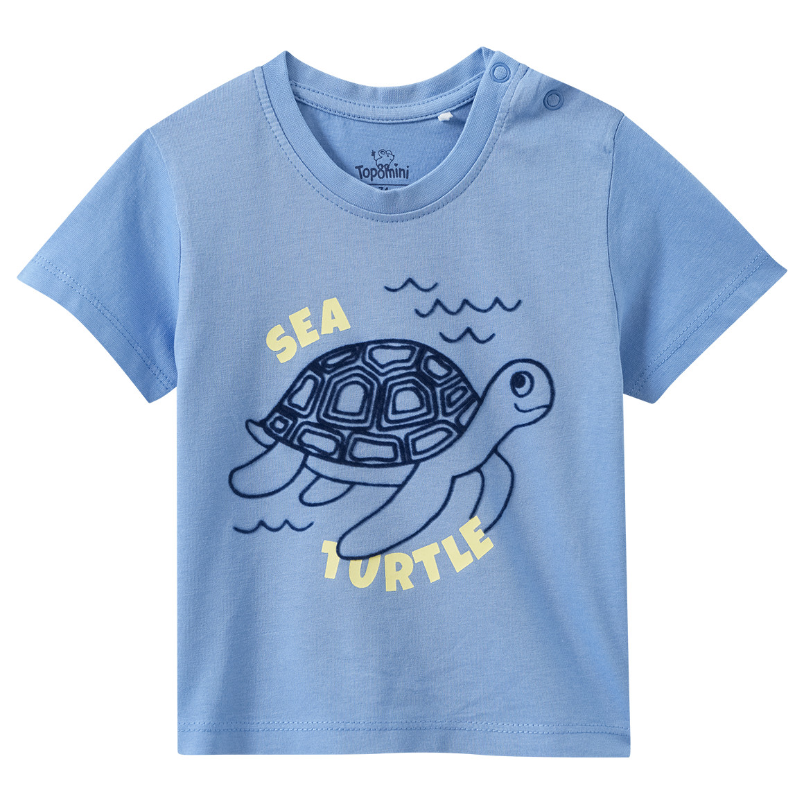 Baby T-Shirt mit Meeres-Motiv von Topomini