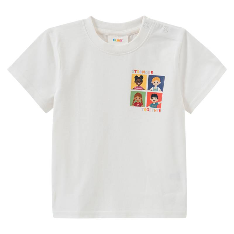 Baby T-Shirt mit Message-Print von Topomini