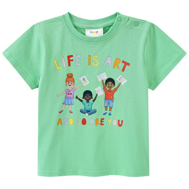 Baby T-Shirt mit Message-Print von Topomini