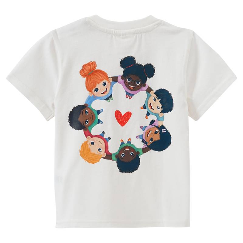 Baby T-Shirt mit Message-Print von Topomini