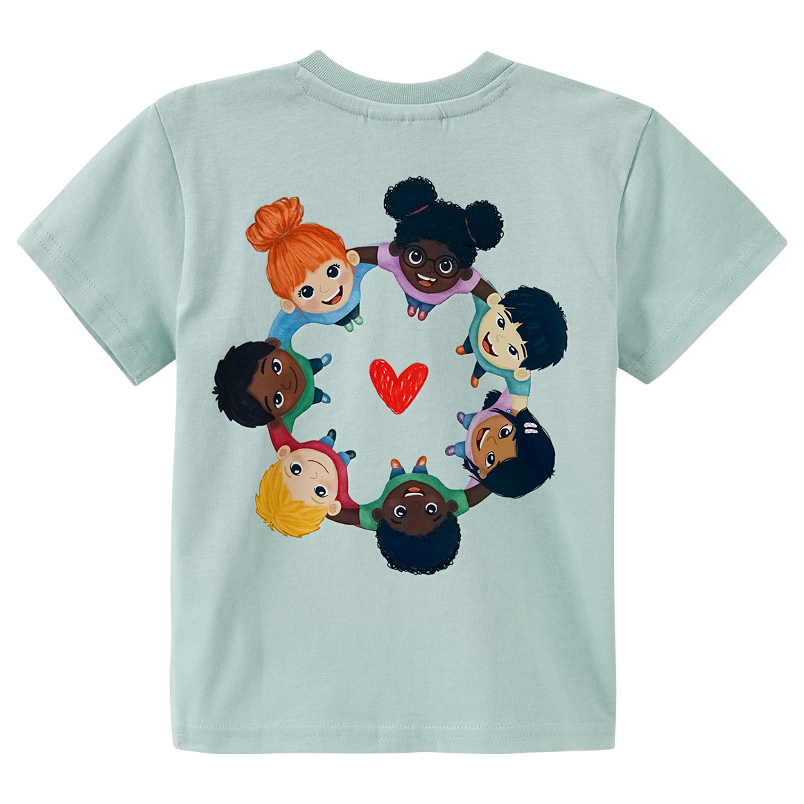 Baby T-Shirt mit Message-Print von Topomini