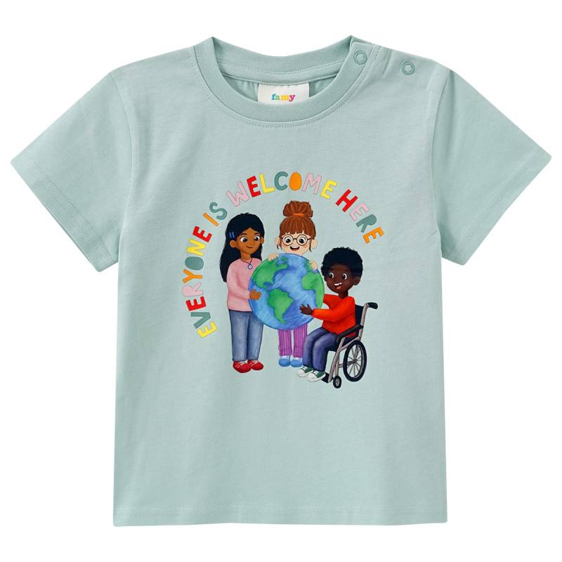Baby T-Shirt mit Message-Print von Topomini