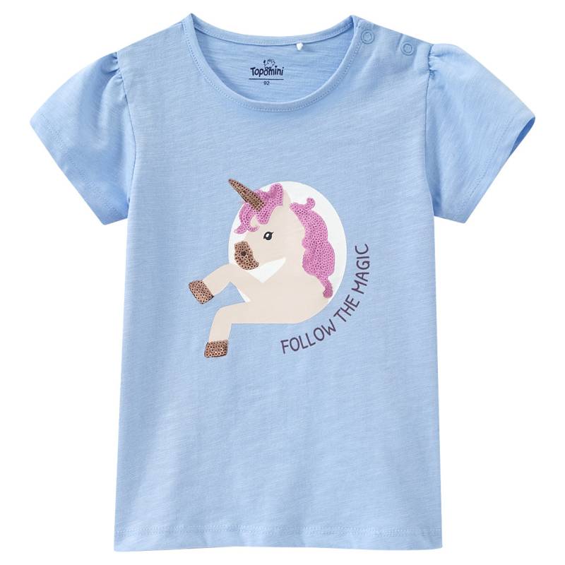 Baby T-Shirt mit Pailletten von Topomini