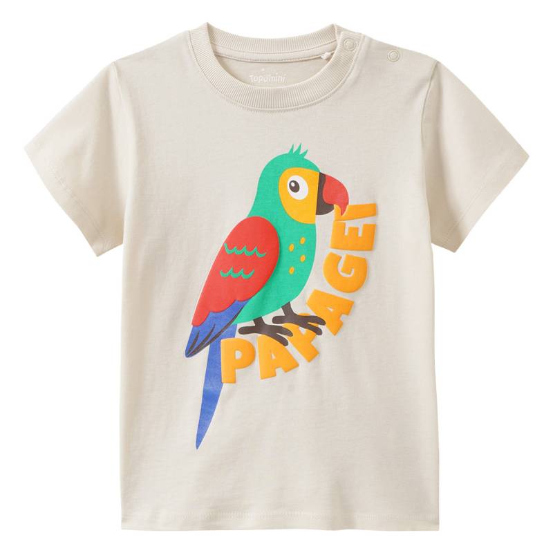 Baby T-Shirt mit Papagei-Motiv von Topomini