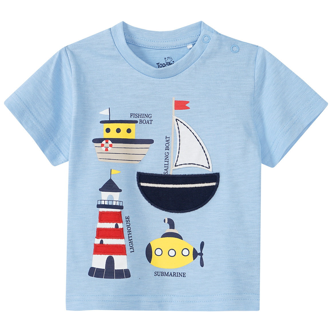 Baby T-Shirt mit Print von Topomini