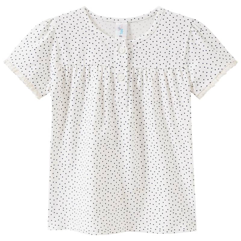 Baby T-Shirt mit Punkte-Allover Baby T-Shirt mit Punkte-Allover von Topomini