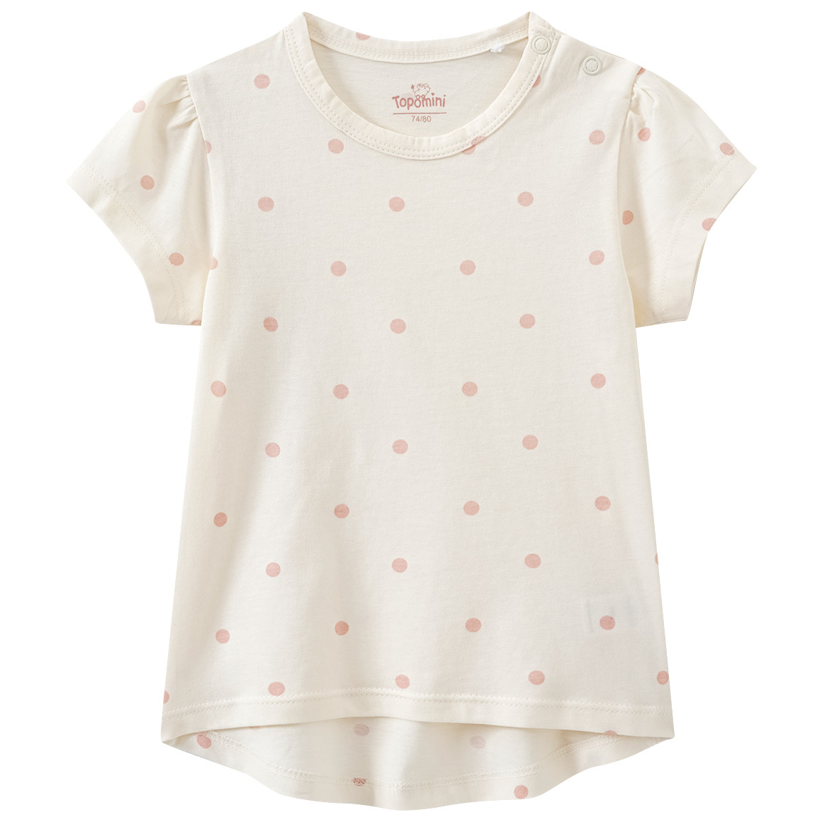 Baby T-Shirt mit Punkten von Topomini